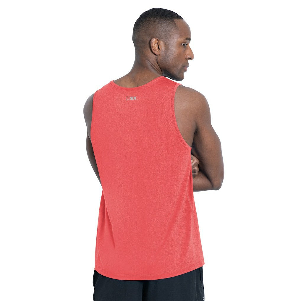 San Francisco 49ers MSX by Michael Strahan Energy Scoop Neck Tank Top - Red on sale