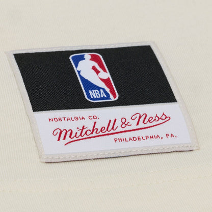 Cleveland Cavaliers Hardwood Classics Chainstitch Premium T-Shirt sale - Cream | Mitchell & Ness discount