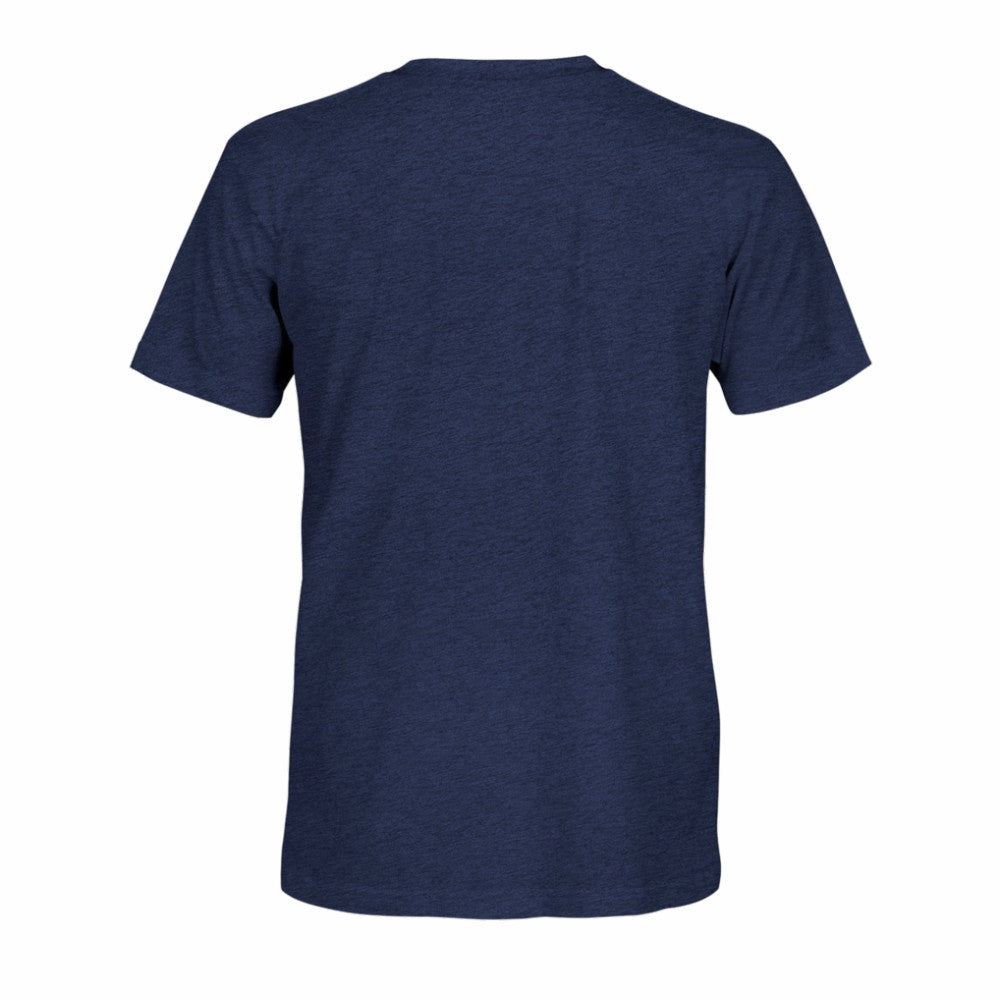 Argentina National Team 1863FC Athletic Wordmark Vintage Tri-Blend T-Shirt - Navy cheap