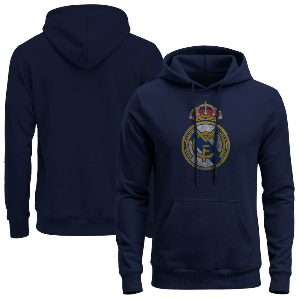 Real Madrid 1863FC Color Badge Fleece Hoodie - Navy online