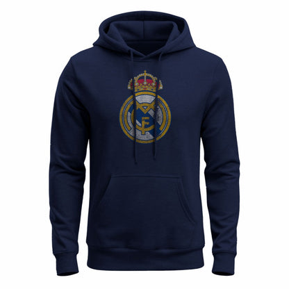 Real Madrid 1863FC Color Badge Fleece Hoodie - Navy online