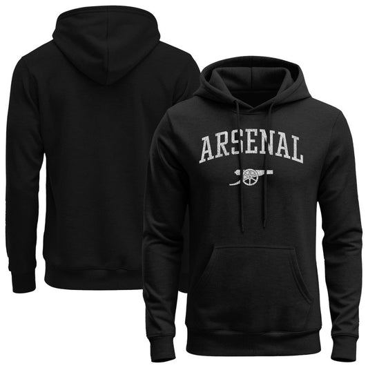Arsenal 1863FC Athletic Wordmark Fleece Hoodie - Black shop