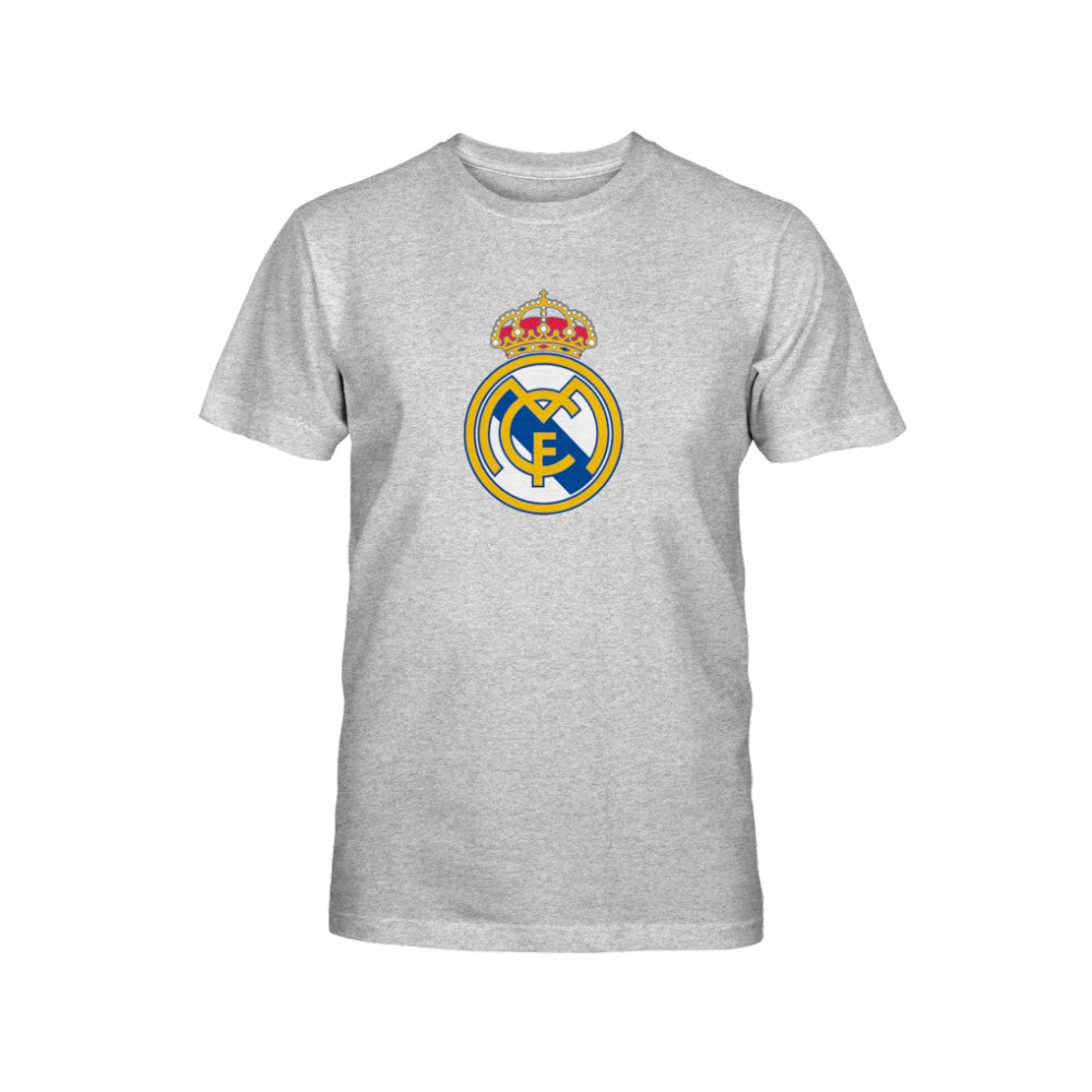 Real Madrid 1863FC Youth Color Badge T-Shirt - Gray on sale