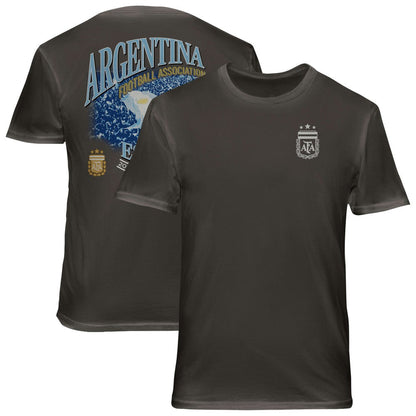 Argentina National Team 1863FC Wordmark Cotton T-Shirt - Gray shop