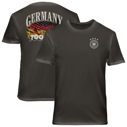 Germany National Team 1863FC Wordmark Cotton T-Shirt - Gray shop