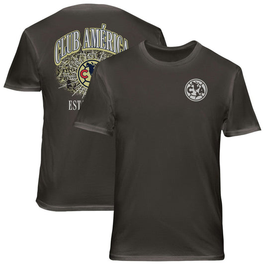 Club America 1863FC Wordmark Cotton T-Shirt - Gray sale
