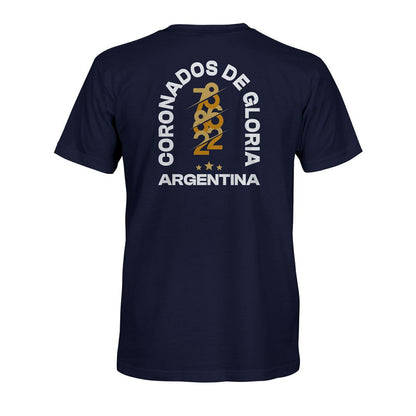 Argentina National Team 1863FC True To Glory Heavyweight T-Shirt - Navy for sale