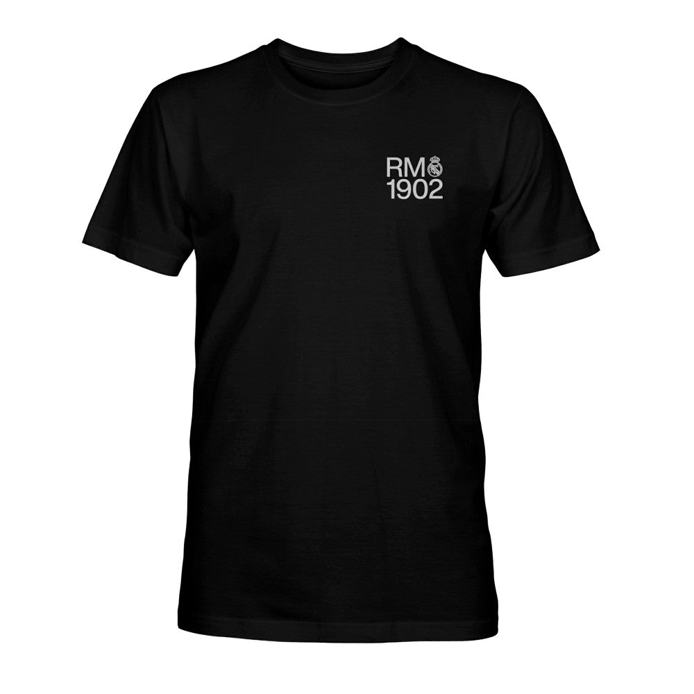 Real Madrid 1863FC Emblem Heavyweight T-Shirt - Black sale