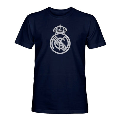 Real Madrid 1863FC Mono Badge T-Shirt - Navy discount