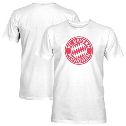 Bayern Munich 1863FC Mono Badge T-Shirt - White sale