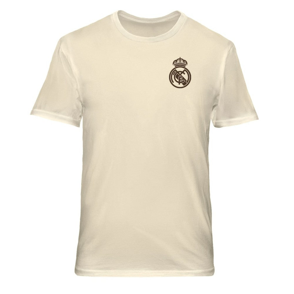 Real Madrid 1863FC Vintage Soft Wash T-Shirt - Cream online