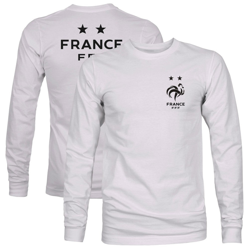 France National Team 1863FC Platinum Touch Long Sleeve T-Shirt - Gray discount