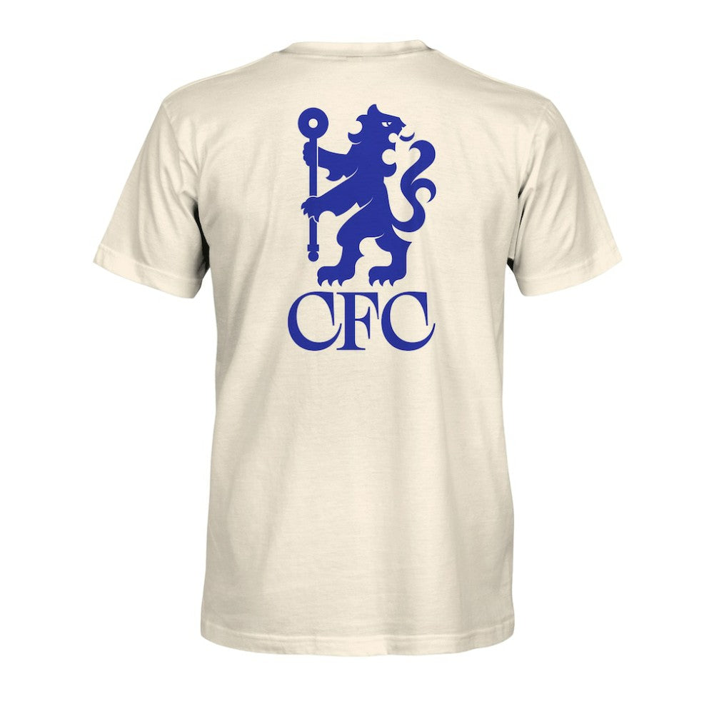 Chelsea 1863FC Big Logo Heavyweight T-Shirt - Cream on sale