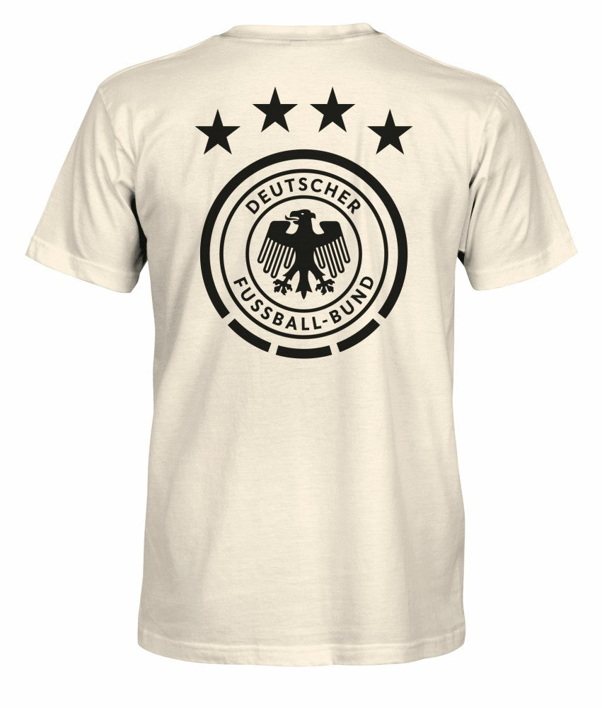 Germany National Team 1863FC Big Logo Heavyweight T-Shirt - Cream cheap