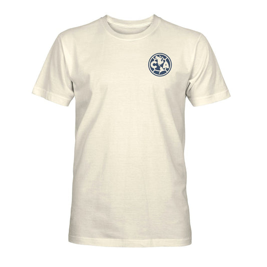 Club America 1863FC Big Logo Heavyweight T-Shirt - Cream sale