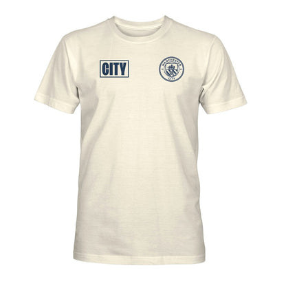 Manchester City 1863FC Own the Pitch Heavyweight T-Shirt - Cream online