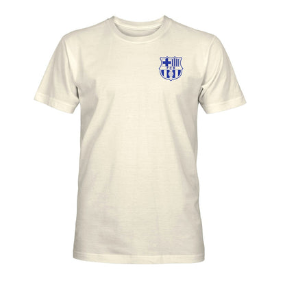 Barcelona 1863FC Own the Pitch Heavyweight T-Shirt - Cream shop