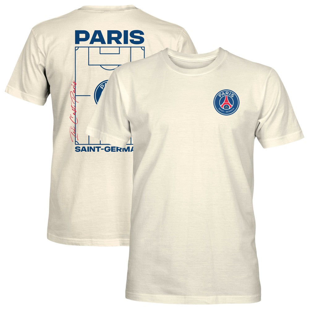 Paris Saint-Germain 1863FC Own the Pitch Heavyweight T-Shirt - Cream shop
