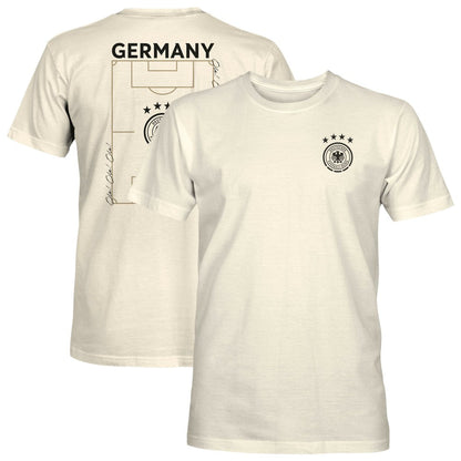 Germany National Team 1863FC Own the Pitch Heavyweight T-Shirt - Cream cheap