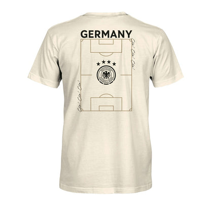 Germany National Team 1863FC Own the Pitch Heavyweight T-Shirt - Cream cheap