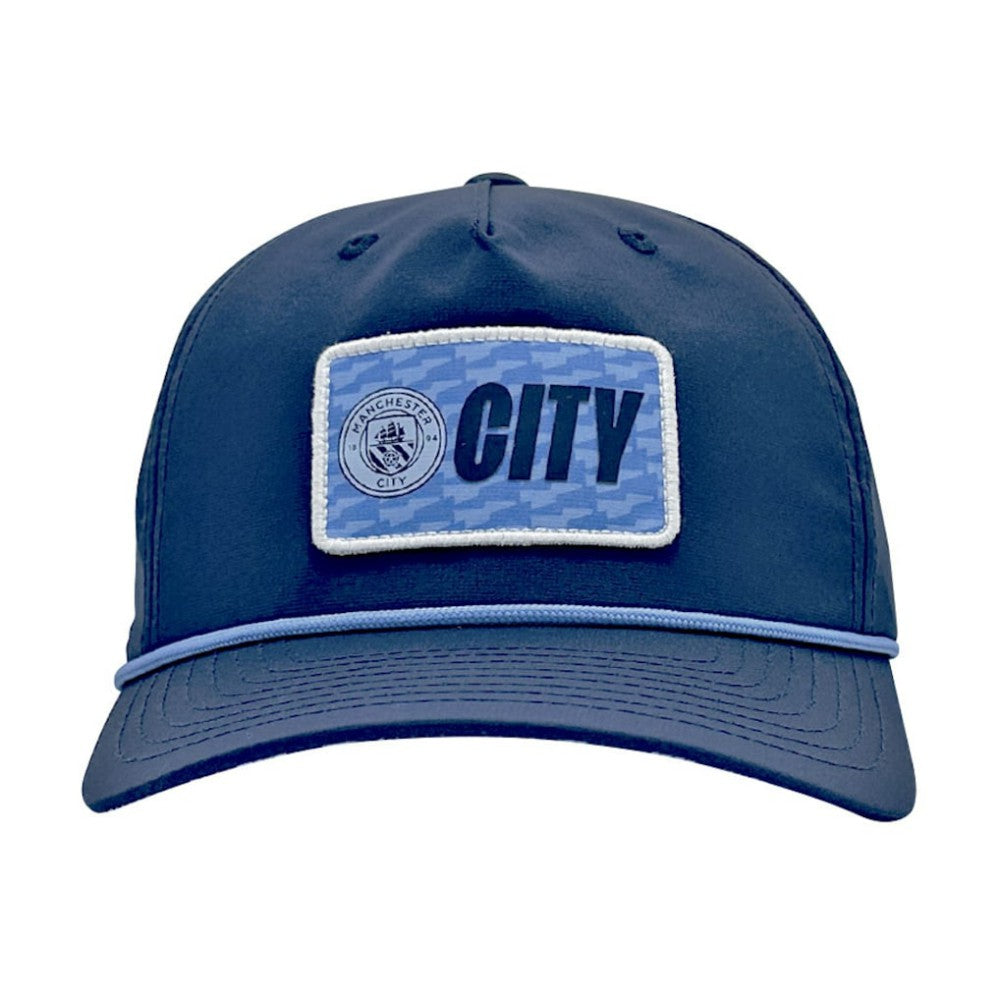 Manchester City 1863FC Color Badge Caddy Adjustable Hat - Navy on sale