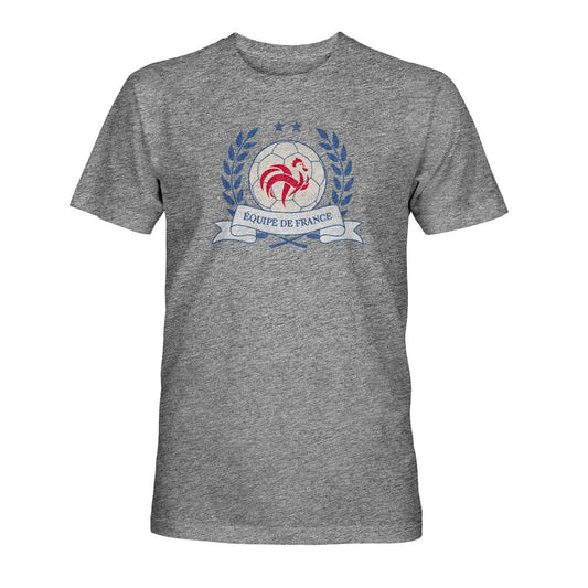 France National Team 1863FC Vintage Tri-Blend T-Shirt - Gray sale