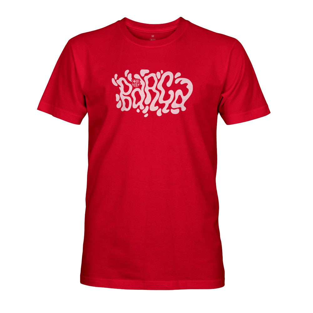 Barcelona 1863FC Art T-Shirt - Red online