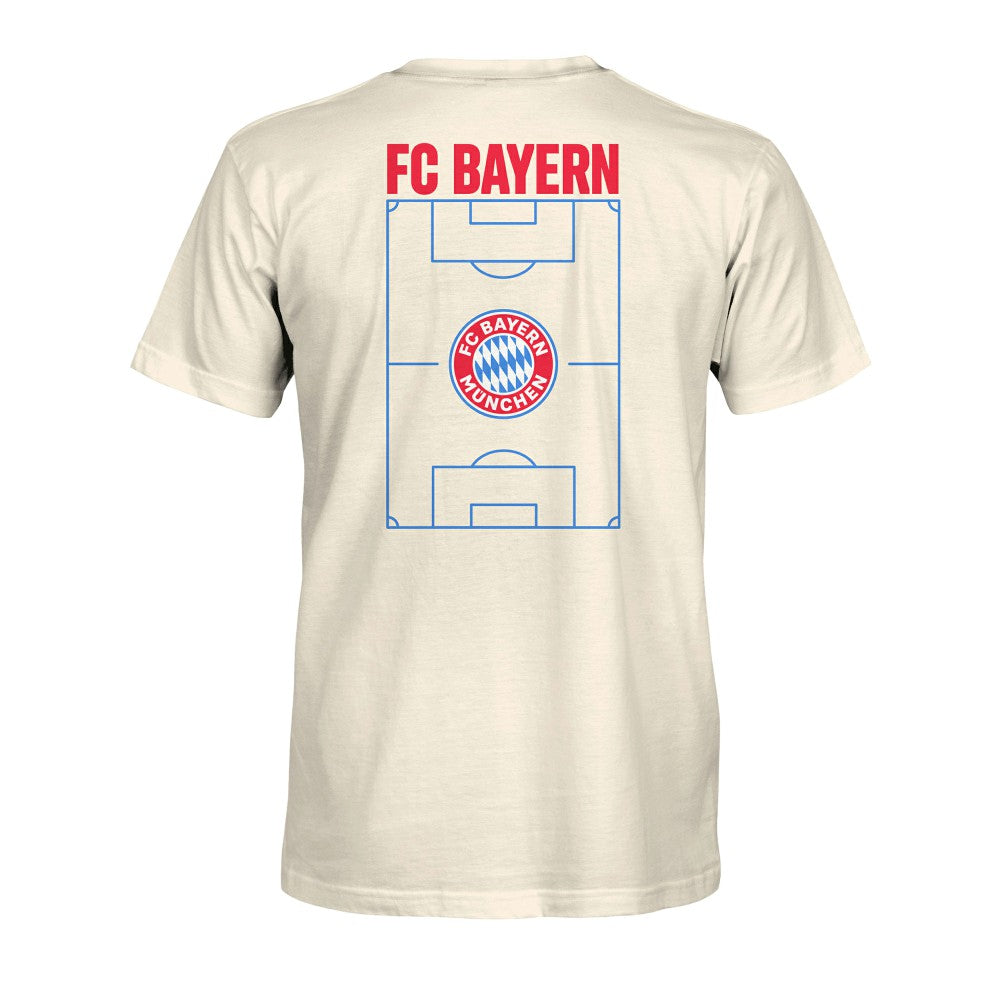 Bayern Munich 1863FC Duo-Tone Stadium Soft Wash T-Shirt - Cream cheap