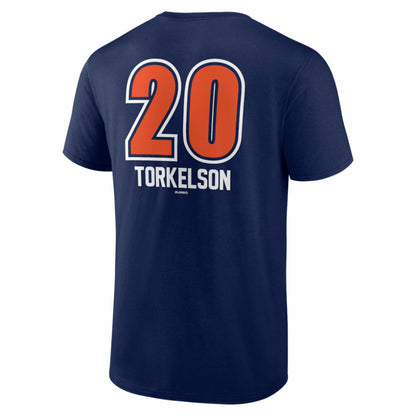 Spencer Torkelson Detroit Tigers Fastball Player Name & Number T-Shirt - Navy