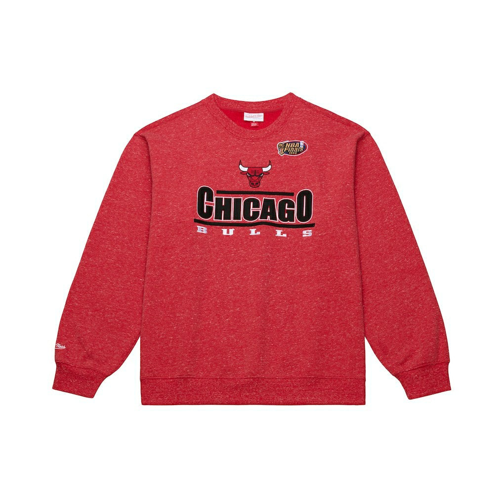 Chicago Bulls Throw It Back Fleece Sweatshirt sale - Red | Mitchell & Ness cheap