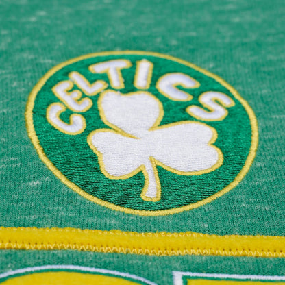 Boston Celtics Throw It Back Fleece Sweatshirt - Green | Mitchell & Ness on sale