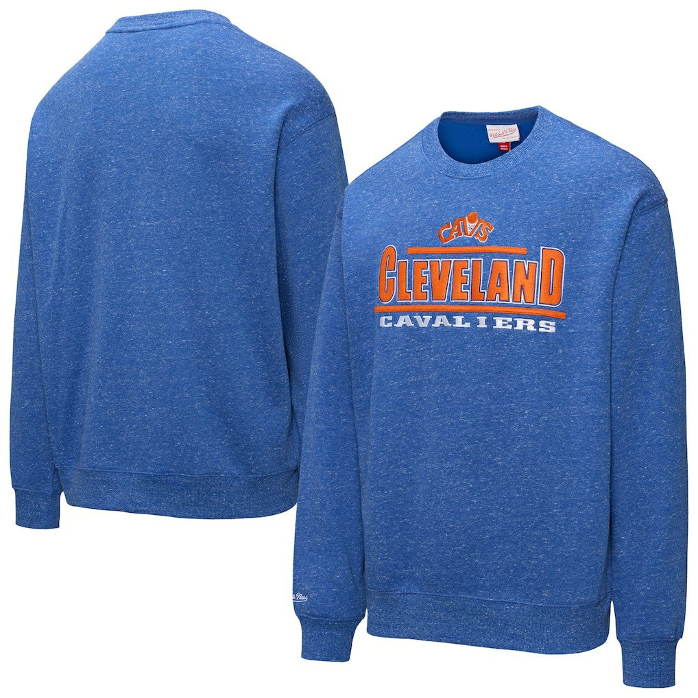 Cleveland Cavaliers Throw It Back Fleece Sweatshirt sale - Royal | Mitchell & Ness sale