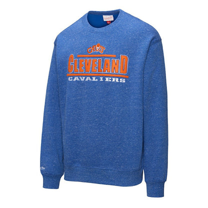 Cleveland Cavaliers Throw It Back Fleece Sweatshirt sale - Royal | Mitchell & Ness sale