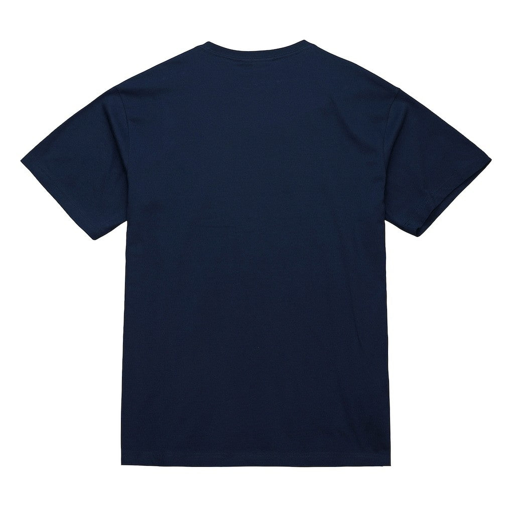 Dallas Mavericks Hardwood Classics Throw It Back Premium T-Shirt sale - Navy | Mitchell & Ness shop