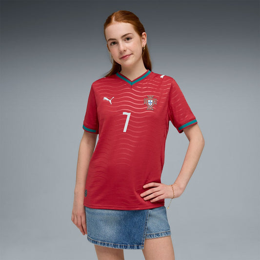 Cristiano Ronaldo Portugal National Team Youth 2026 Home Replica Jersey - Red | Puma outlet
