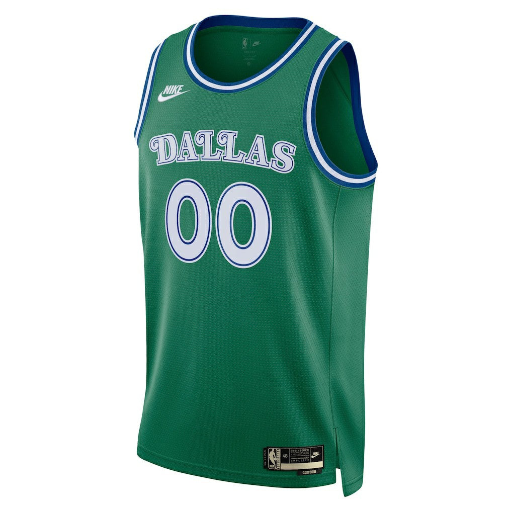 Dallas Mavericks Unisex Swingman Custom Jersey sale - Classic Editi- Green | Nike online