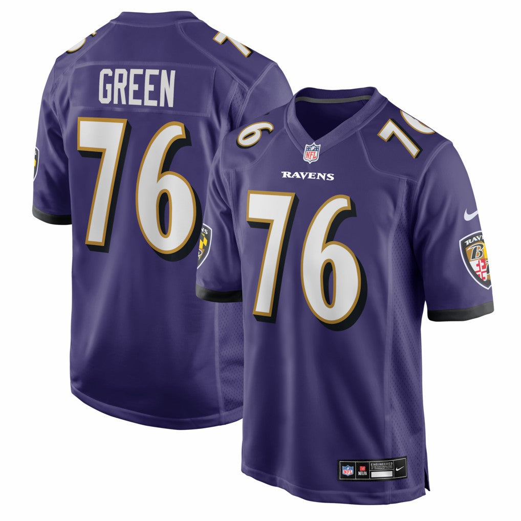 Kenyon Green Baltimore Ravens Team Game Jersey - Purple | Nike online