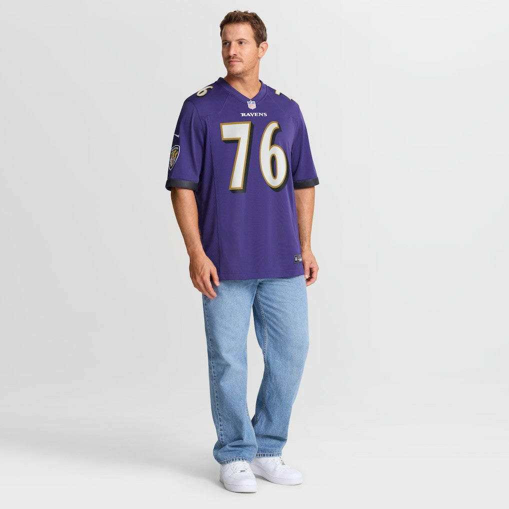Kenyon Green Baltimore Ravens Team Game Jersey - Purple | Nike online
