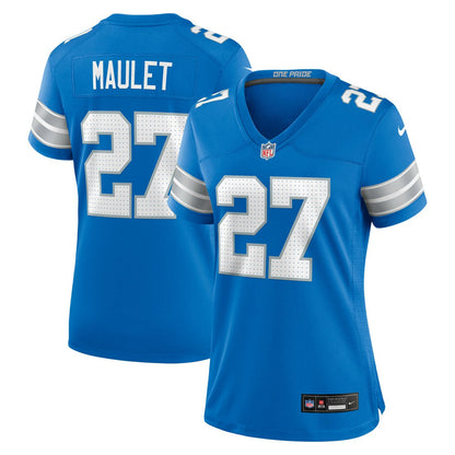 Arthur Maulet Detroit Lions Women's Team Game Jersey - Blue | Nike on sale