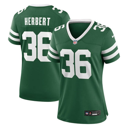 Khalil Herbert New York Jets Women's Team Game Jersey - Legacy Green | Nike on sale