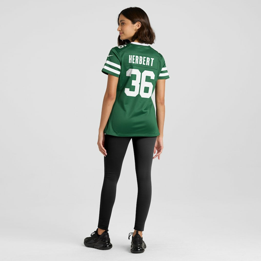 Khalil Herbert New York Jets Women's Team Game Jersey - Legacy Green | Nike on sale