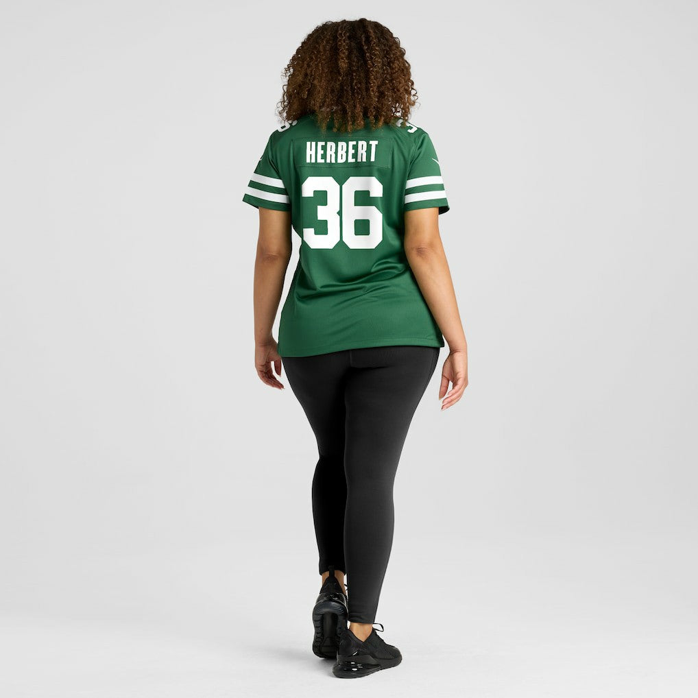 Khalil Herbert New York Jets Women's Team Game Jersey - Legacy Green | Nike on sale