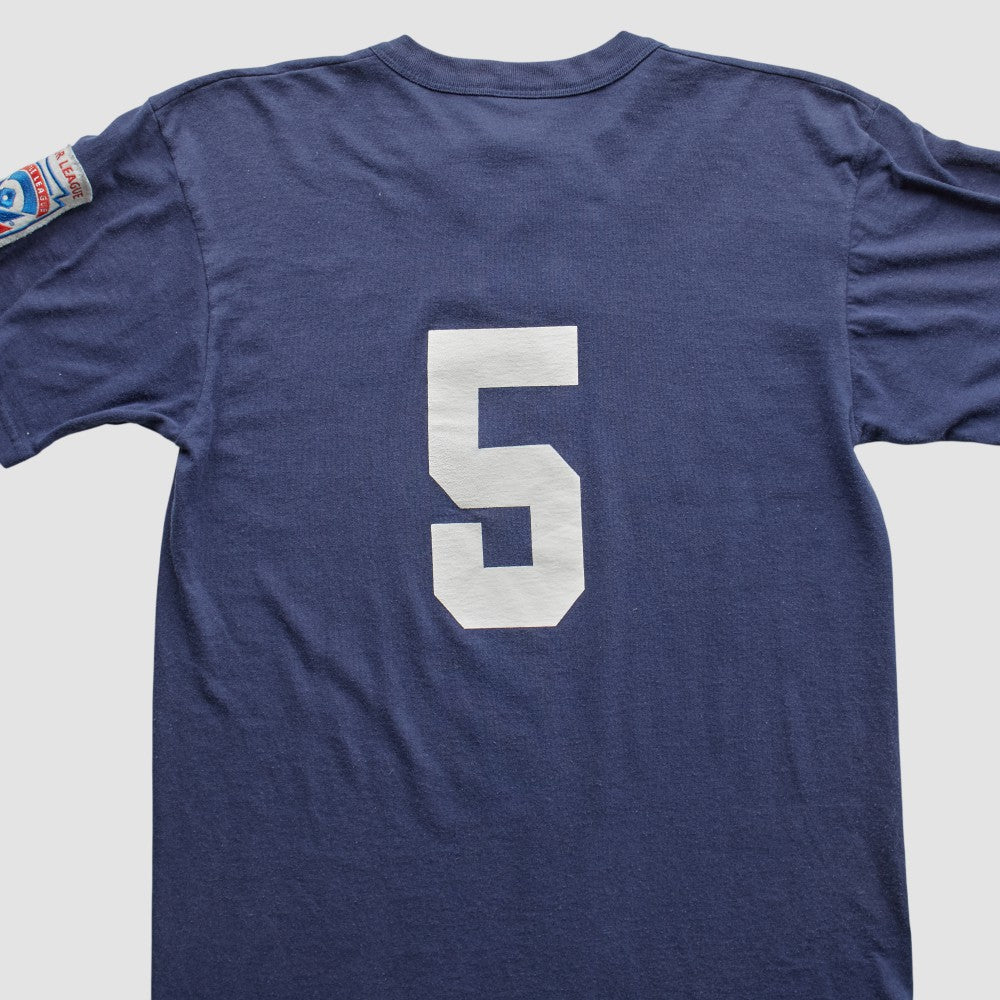 Milwaukee Brewers Majestic 2000s T-Shirt - Navy Vintage
