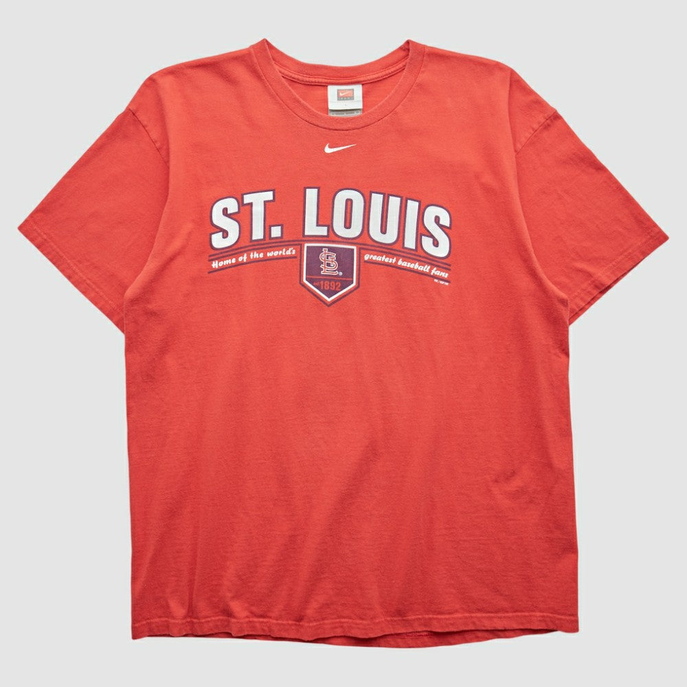 St. Louis Cardinals 2000s T-Shirt - Red Vintage | Nike