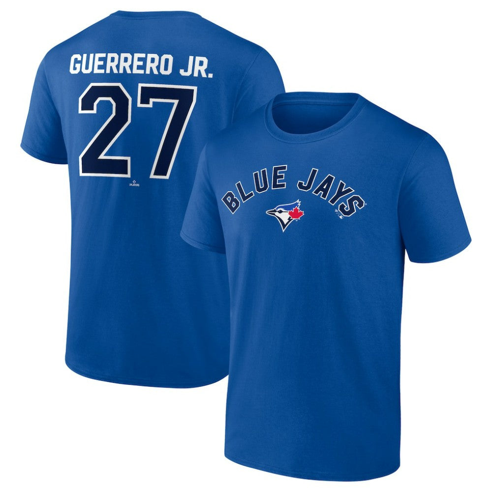 Vladimir Guerrero Jr. Toronto Blue Jays Winning Streak Name & Number T-Shirt - Royal