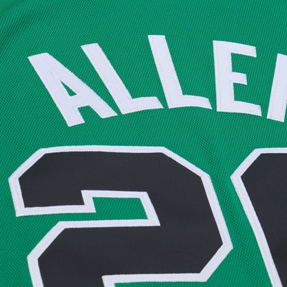 Ray Allen Boston Celtics 2007-08 Hardwood Classics Authentic Jersey - Kelly Green | Mitchell & Ness cheap