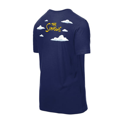 Los Angeles Dodgers MLB x Simpsons 2026 Collab Clouds T-Shirt - Royal | New Era