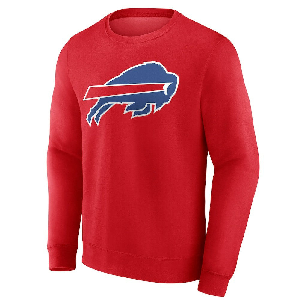 Buffalo Bills Team Authentic Personalized Name & Number Sweatshirt - Red cheap