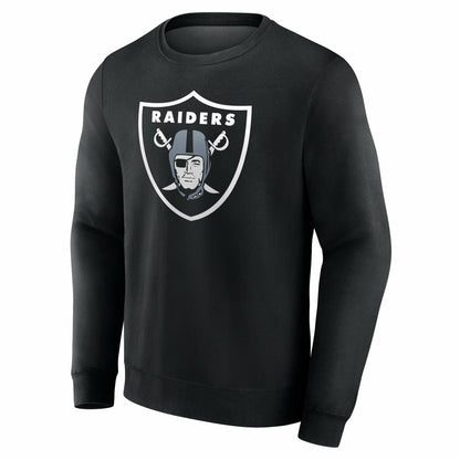 Las Vegas Raiders Team Authentic Personalized Name & Number Sweatshirt - Black cheap