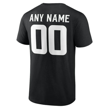 Minnesota Vikings Big & Tall Team Authentic Custom T-Shirt - Black cheap